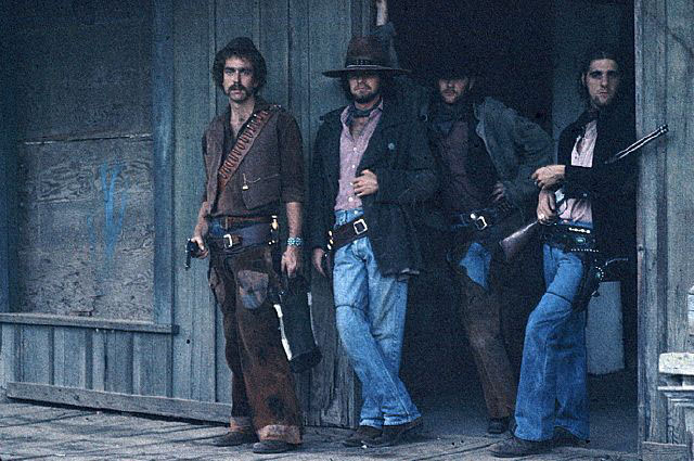The Eagles Dressed as Cowboys